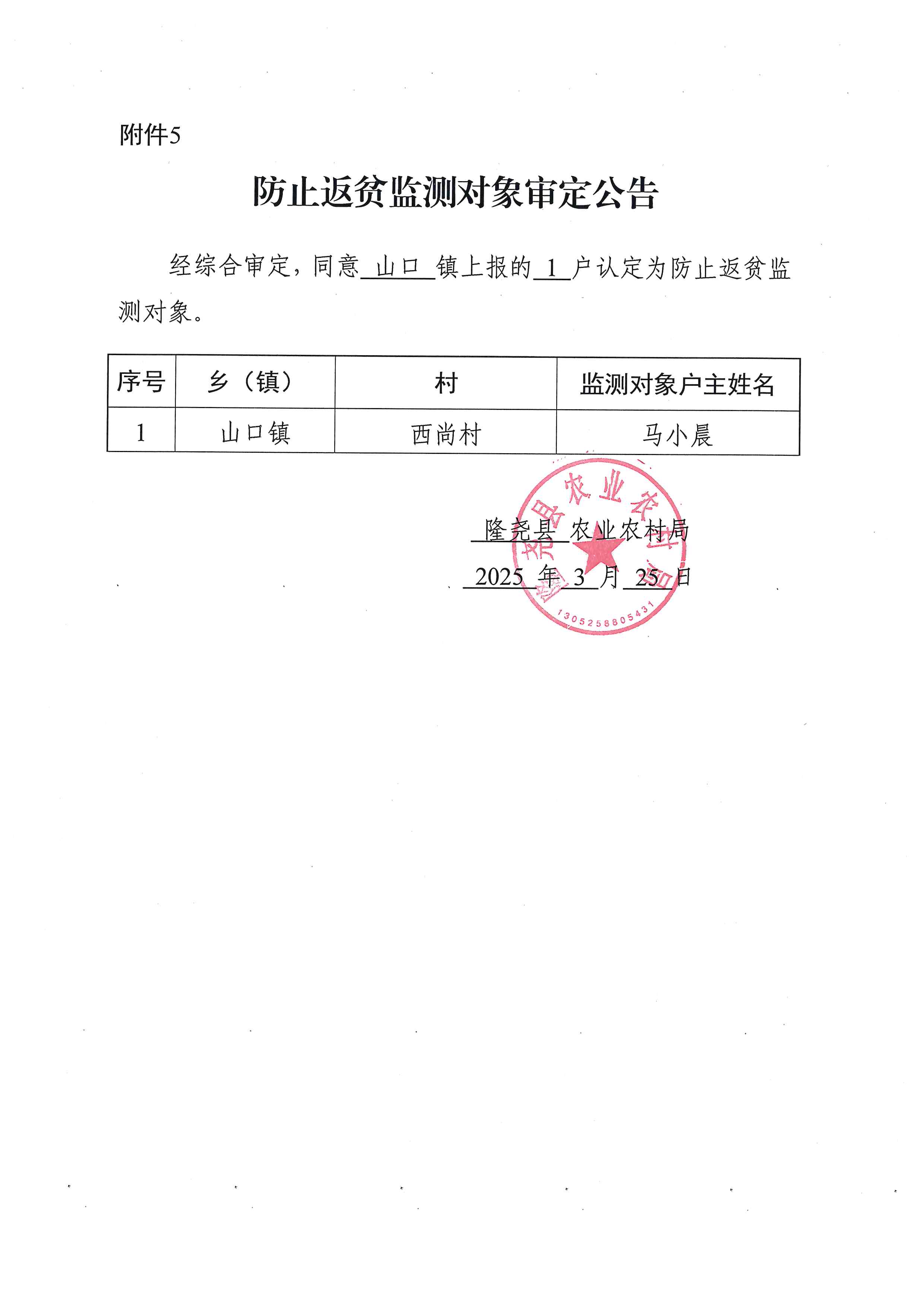 防止返贫监测对象审定公告（2025.3.25）.jpg